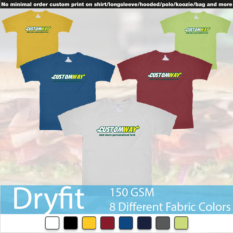 Subway Logo Design Customizable Personalized Text Print Dryfit Tshirts Samples On Demand Printing Bali