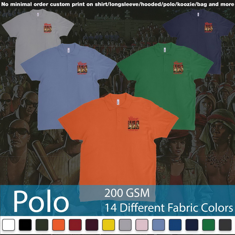 The Warriors 1979 Custom Text Birthday Polo Shirts Samples On Demand Printing Bali