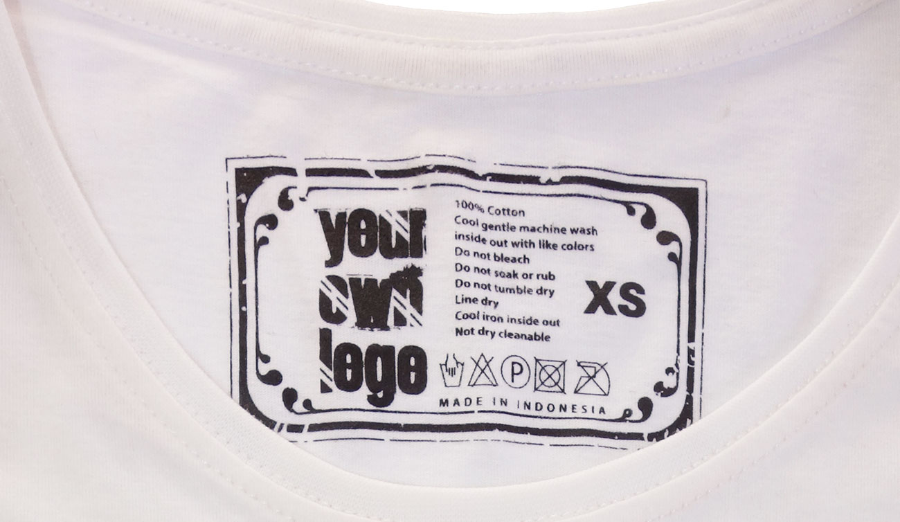 Silk Screen Printed Tag/Label