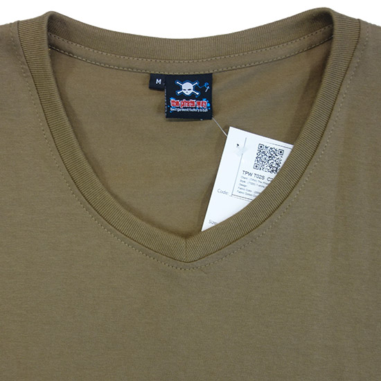 (T02S) T Shirt V Neck Style (2006) Wood 03