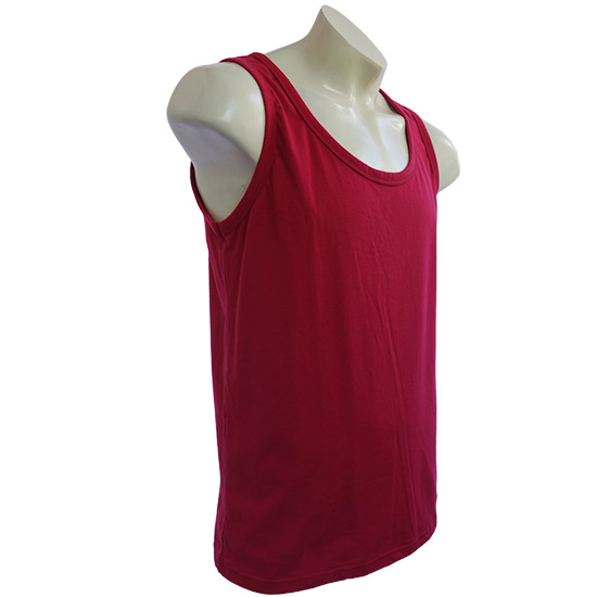 (T07S) Singlet Men Style (2026) Cherry 08
