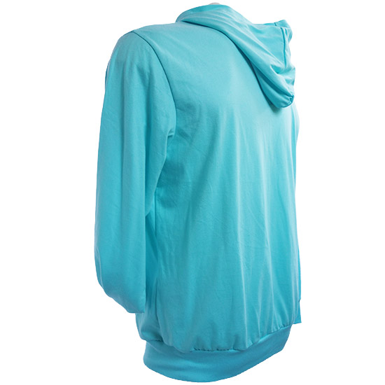 (T33S) Long Sleeve Style Zippy Hoodie (2056) Mint 07
